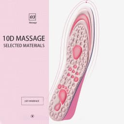 1Pair Height Increased Insoles for Women Shoes Inner Sole Shoe Insert Lift Heel Comfort EVA Heightening Feet Care Insoles