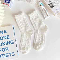 1 Pair Lolita Style Japanese Woman Cute White Short Socks Spring Summer Autumn Sweet Ruffle Lovely Cotton Socks High Quality