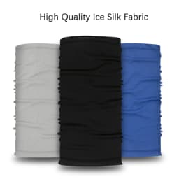 Neck Warmer Summer Breathable Face Mask Sun Protection Ice Silk Outdoor Fishing Magic Neckerchief Cycling Sports Hiking Scarves