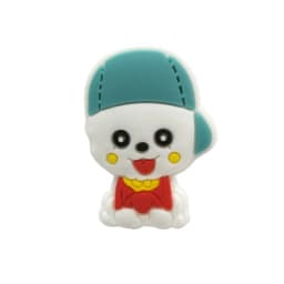 New Arrivals 1Pcs Cute Dog Pvc Shoe Charms for Crocs Accessories Pin DIY Bracelet Wristband Adults Party Favor Gifts