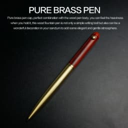 Wooden Retractable Roller Ball Pens Smooth Writing Signature Executive Business Ball Point 0.5mm Handcrafted Vintage Gift Pen