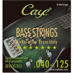 CAYE 4/5/6 Strings Electric Bass Strings Set Hexagonal Steel Core Inner Wire Stainless Steel Outer Wire Bass Guitar String