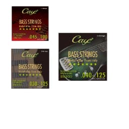 CAYE 4/5/6 Strings Electric Bass Strings Set Hexagonal Steel Core Inner Wire Stainless Steel Outer Wire Bass Guitar String
