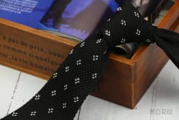 5.5CM Fashion Knitted Ties For Men Navy Brown Striped Neckties College Student Narrow Design Woven Cravat Plaid Shirt Accessory