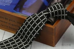 5.5CM Fashion Knitted Ties For Men Navy Brown Striped Neckties College Student Narrow Design Woven Cravat Plaid Shirt Accessory