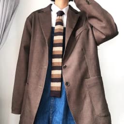 5.5CM Fashion Knitted Ties For Men Navy Brown Striped Neckties College Student Narrow Design Woven Cravat Plaid Shirt Accessory