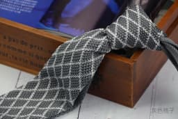 5.5CM Fashion Knitted Ties For Men Navy Brown Striped Neckties College Student Narrow Design Woven Cravat Plaid Shirt Accessory