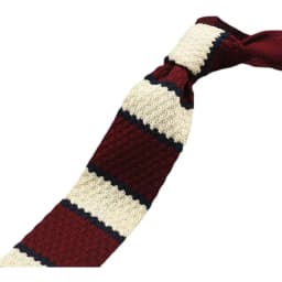5.5CM Fashion Knitted Ties For Men Navy Brown Striped Neckties College Student Narrow Design Woven Cravat Plaid Shirt Accessory