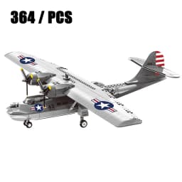 2024 Sluban WW2 Military Russia Air Weapon Mi-24 Attack Helicopters Hind Model Building Blocks Classics Fighter Bricks Plane Toy