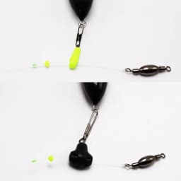ZYZHE Sea Rock Fishing Float Connector Stainless Steel Linker Long Standard Fishing Floating Buckle Connection Ring Float