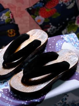Man Women Slippers Japanese Geta Flip Flops Cos Demon Slayer Wood Thick Sole Coplay Shoes Slippers Japanese Clogs Sandals