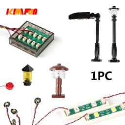1PC DIY 1x4 Building Block Lamp Street Light Electric Decorate 1X1 LED Brick USB City Lighting