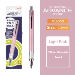 Uni Rotary Mechanical Pencils Japan Kuru Toga ADVANCE M5-559 0.3/0.5/0.7MM Portaminas Anti-Broken Core lapicero School Supplies
