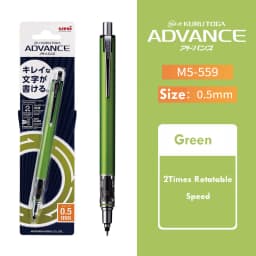 Uni Rotary Mechanical Pencils Japan Kuru Toga ADVANCE M5-559 0.3/0.5/0.7MM Portaminas Anti-Broken Core lapicero School Supplies