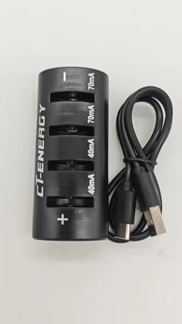 4 Slot LIR2032H LIR2032 LIR2025 LIR1632 LED Display 3.7V 3.6V Lithium Battery Charger for USB Quick Charger