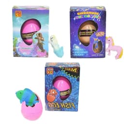 Surprise Blind Box Cartoon Little Fish Mermaid Unicorn Dolls Egg with Action Figure Bigger in the Water Toy Ponies Funny Gift