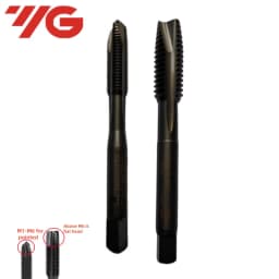 South Korea YG HSSE American INOX Spiral Pointed Tap UNC UNF UNS 4-40/10-32 12-24 5/16 1/2 5/8 7/16 Machine Screw Thread Taps