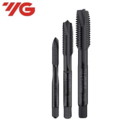 South Korea YG HSSE American INOX Spiral Pointed Tap UNC UNF UNS 4-40/10-32 12-24 5/16 1/2 5/8 7/16 Machine Screw Thread Taps