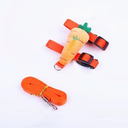 Cartoon Rabbit Harness and Leash Set Walking Adjustable Pet Harnesses for Small Animals Bunny Guinea Pig Mascotas Accessories