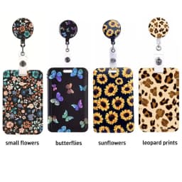 Leopard Prints Neck Strap Lanyards for Keys ID Card Gym Cell Phone Straps Badge Holder DIY Phone Hanging Rope Flowers Lanyard