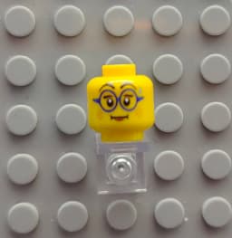Kury Toys DIY MOC For 3626 6# 1pcs printed parts Single side Building block parts  for brick toys
