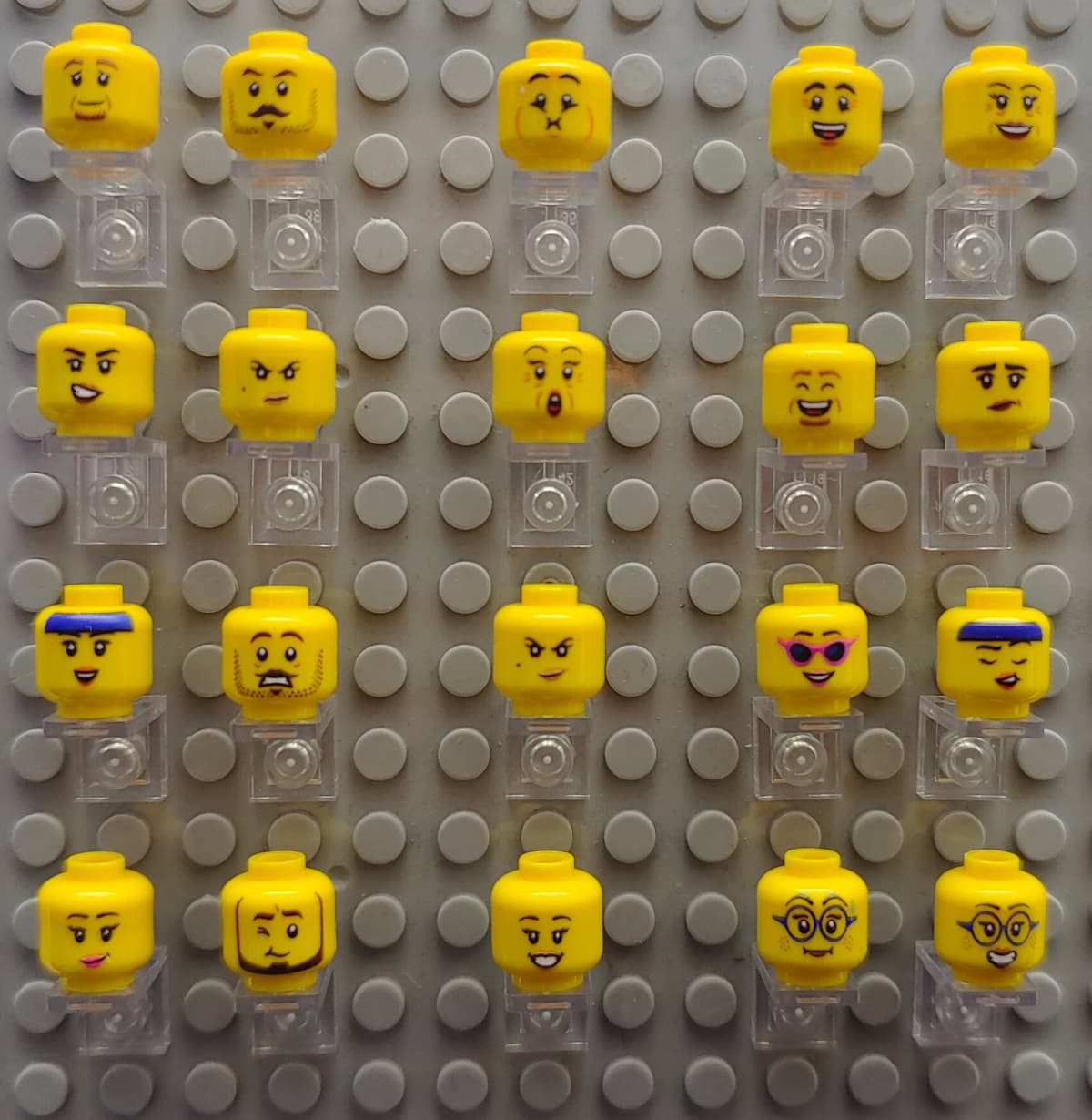 Kury Toys DIY MOC For 3626 6# 1pcs printed parts Single side Building block parts  for brick toys