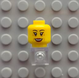 Kury Toys DIY MOC For 3626 6# 1pcs printed parts Single side Building block parts  for brick toys