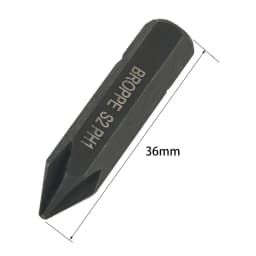 1Pc Cross Screwdriver Bit Magnetic 8mm Head PH1/PH2/PH3 Hex Shank 36mm For Electric Impact Screwdriver Manual Drill Tools