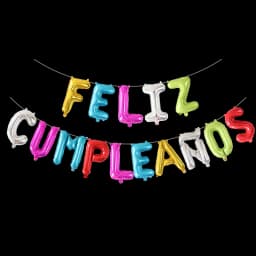 Gold Silver Rose Spanish Feliz Cumpleanos Balloons Happy Birthday Letter Foil Balloon Party Decor Alphabet Air Inflatable Globos