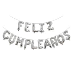 Gold Silver Rose Spanish Feliz Cumpleanos Balloons Happy Birthday Letter Foil Balloon Party Decor Alphabet Air Inflatable Globos