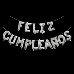Gold Silver Rose Spanish Feliz Cumpleanos Balloons Happy Birthday Letter Foil Balloon Party Decor Alphabet Air Inflatable Globos