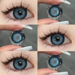 EYESHARE 1 Pair New Colored Contact Lenses for Eyes Brown Lenses Gray Contacts Blue Lenses Big Eye Lenses Natural Fashion Lenses