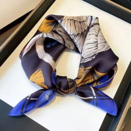 New 100% Natural Real Silk Scarf Fashion Women Summer Beach Small 53*53cm Neck Scarves Shawl Bandana Hijab Pashmina Poncho 2026