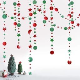 13ft Gold Twinkle Little Star Party Garlands Glitter Hanging Moon Stars Decorations Kids Birthday Baby Shower Ramadan EID Party