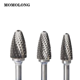 Tungsten Carbide Rotary File FX Type Head Tools Drill Milling Carving Bits Tools Point Burr Die Grinder Abrasive