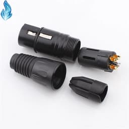 24V 9A Adapter to 3-Pin XLR Female Connector 3-Pin XLR Cable Is Suitable for 24V 9A Camera Adapter