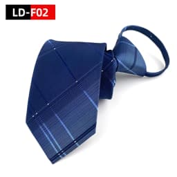 Zipper Tie Bowtie Wedding Classic Floral Striped Paisley Necktie For Men Women Zipper Pre-tied Black 7cm Tie For Gift Cravat