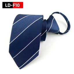 Zipper Tie Bowtie Wedding Classic Floral Striped Paisley Necktie For Men Women Zipper Pre-tied Black 7cm Tie For Gift Cravat
