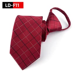 Zipper Tie Bowtie Wedding Classic Floral Striped Paisley Necktie For Men Women Zipper Pre-tied Black 7cm Tie For Gift Cravat