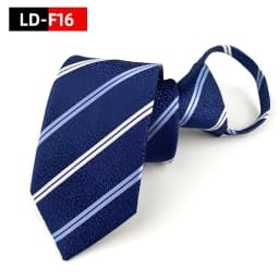 Zipper Tie Bowtie Wedding Classic Floral Striped Paisley Necktie For Men Women Zipper Pre-tied Black 7cm Tie For Gift Cravat