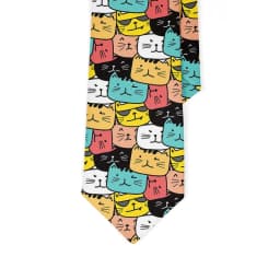 Funny Harajuku 3D Printing Cute Cartoon Men Tie New Men Polyester Necktie Novelty Kawaii Animal Avatar Ideas Necktie