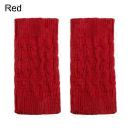 Women's Knitted Leg Warmer Winter Short Leg Warmers Boot Cuffs Fashion Thermal Ladies Legging Foot Warmer