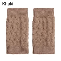 Women's Knitted Leg Warmer Winter Short Leg Warmers Boot Cuffs Fashion Thermal Ladies Legging Foot Warmer