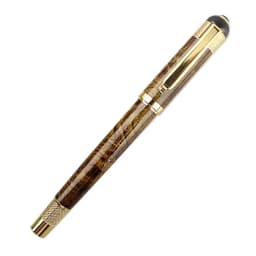 High Quality Exquisite Rollerball Pen with Smooth Refill, Fashion Marble Green Color Quality Writing Pen for Office Business