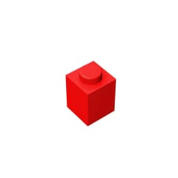 Gobricks GDS-531 Brick 1 x 1 compatible with lego 3005 30071 pieces of children's toys Building Blocks Technical