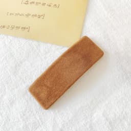 Autumn Winter New Fashion Geometric Temperament Golden Velvet Large Hairpin Barrettes for Women Girls Hair Accessories Headwe