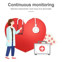 CONTEC 12 Channels Heart Rate TLC5000 24 Hours Holter Portable ECG device with LCD Display Monitoring EKG System CE