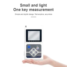 CONTEC 12 Channels Heart Rate TLC5000 24 Hours Holter Portable ECG device with LCD Display Monitoring EKG System CE