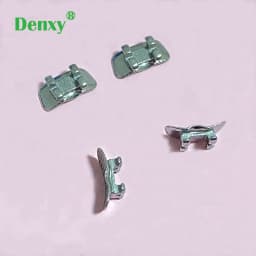 1st Molar Bracket-100pc/25set-Denxy Orthodontic Bracket 80 Mesh 6th Teeth Orthodontic Brace Bondable Bracket Dental Product