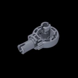 Gobricks GDS-1091 Technical Rotation Joint Ball Loop with Two Perpendicular Pins with Friction compatible with lego 47455